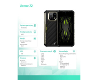 uleFone Armor 22 8/128GB zielony 120Hz - 1188294 - zdjęcie 18